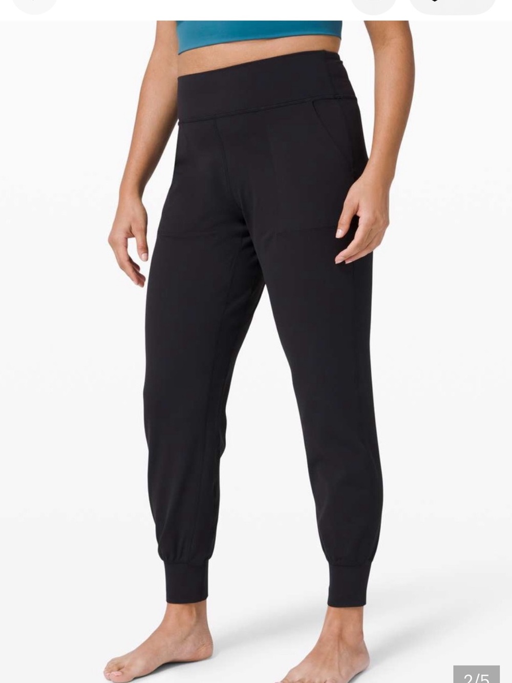 Lululemon Align Joggers 28” inseam. Black. Yoga. Pilates. Athleisure. EUC. Sz 6